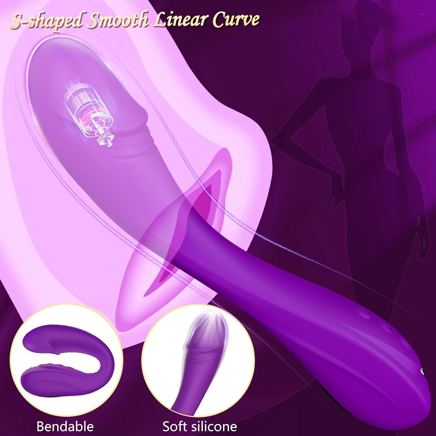 Anaranja G-Spot & Clitoral Vibrator – 7 Vibration Modes