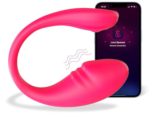 Remote Control App Vibrator – Wearable Couple’s Toy with 10 Vibration Modes, G-Spot & Clitoral Stimulation